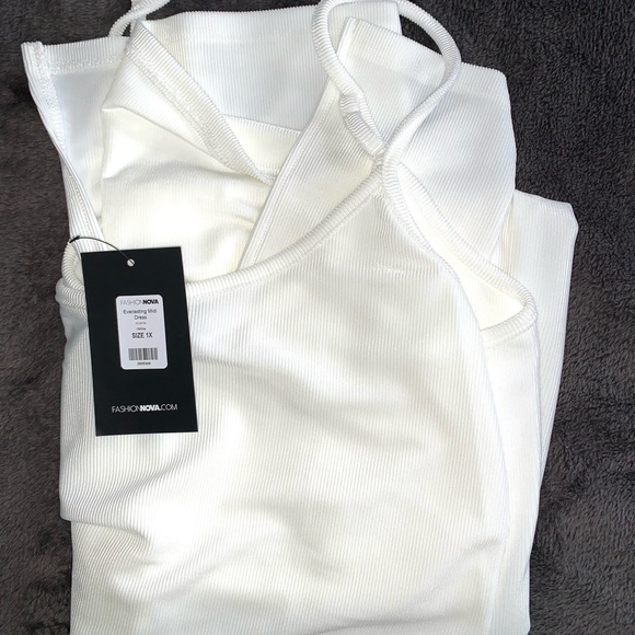 Fashion Nova Dresses & Skirts - White Everlasting Midi Dress